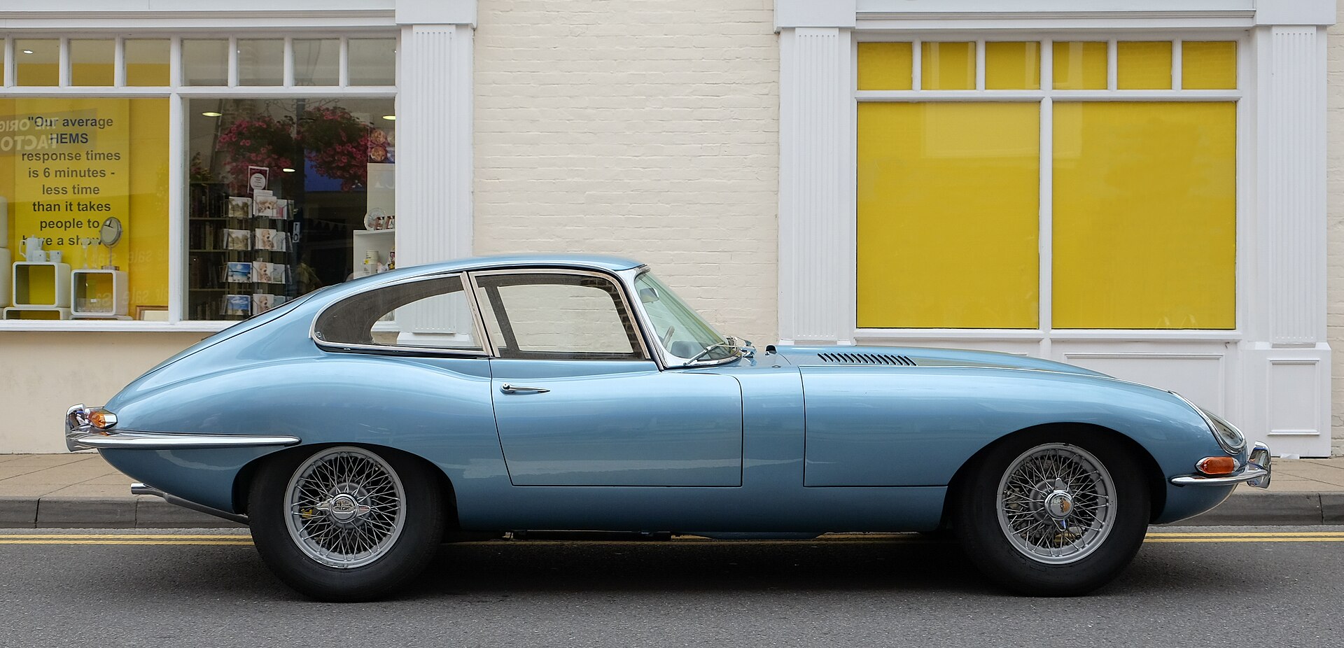Parked 1964 Jaguar E-Type featured in VALO Issue 001